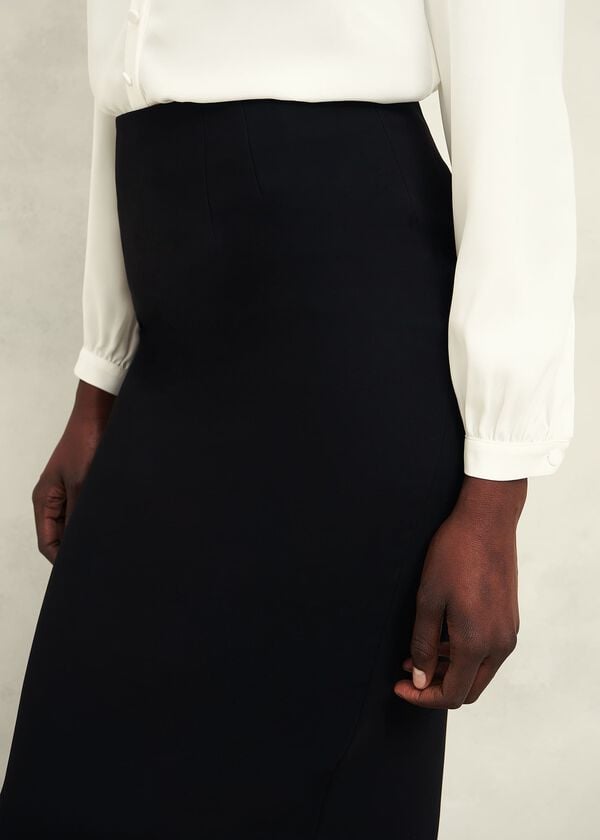 Hobbs Petite Maya Skirt Black