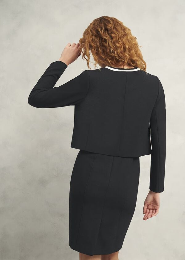 Hobbs Petite Nory Jacket Black Ivory