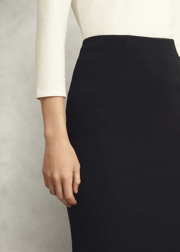 Hobbs Petite Rae Skirt Black