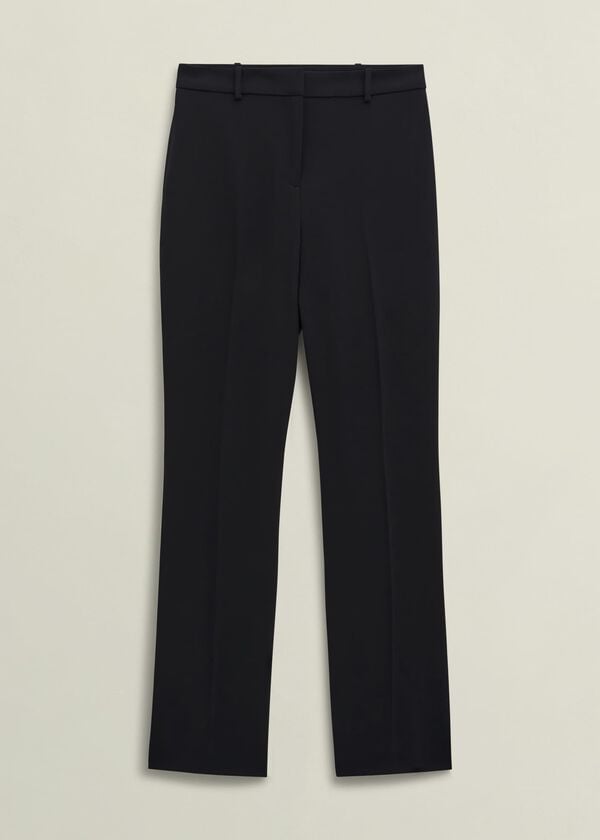 Hobbs Petite Rae Straight Trousers Black