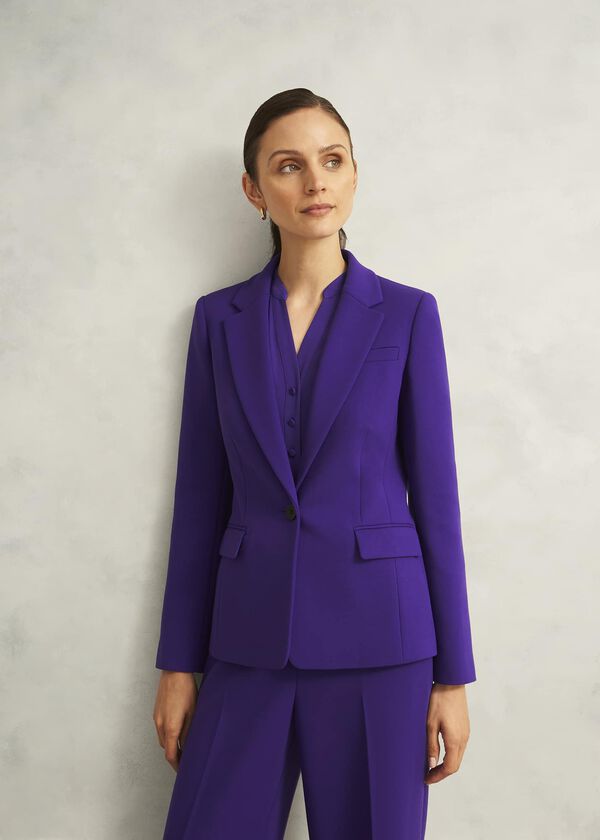 hobbs Petite Sami Jacket Jewel Purple