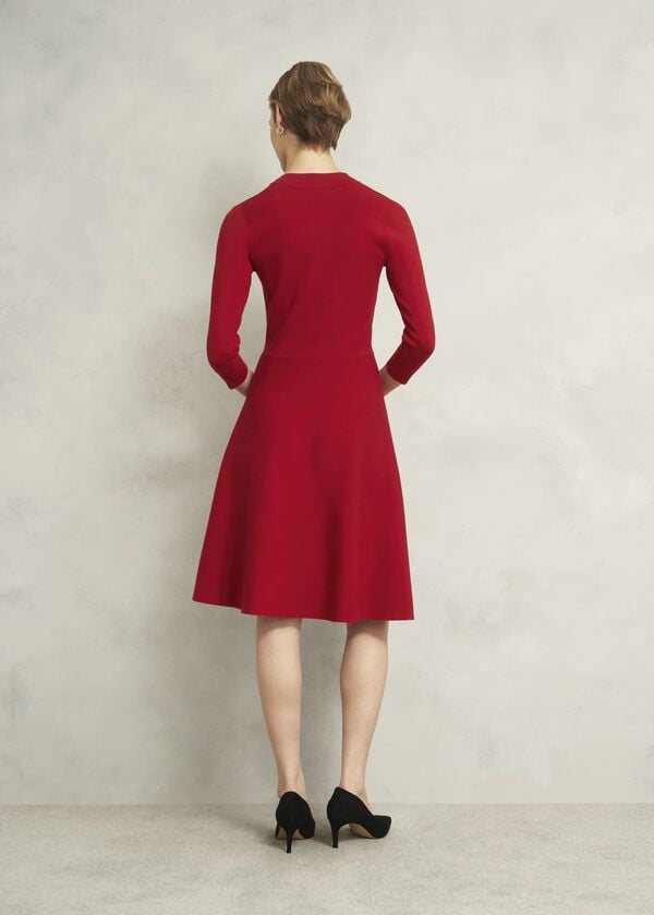 Hobbs Petite Scarlett Dress Pomegranate Red