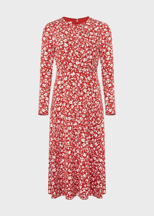 Hobbs Petite Sian Dress Sienna Multi