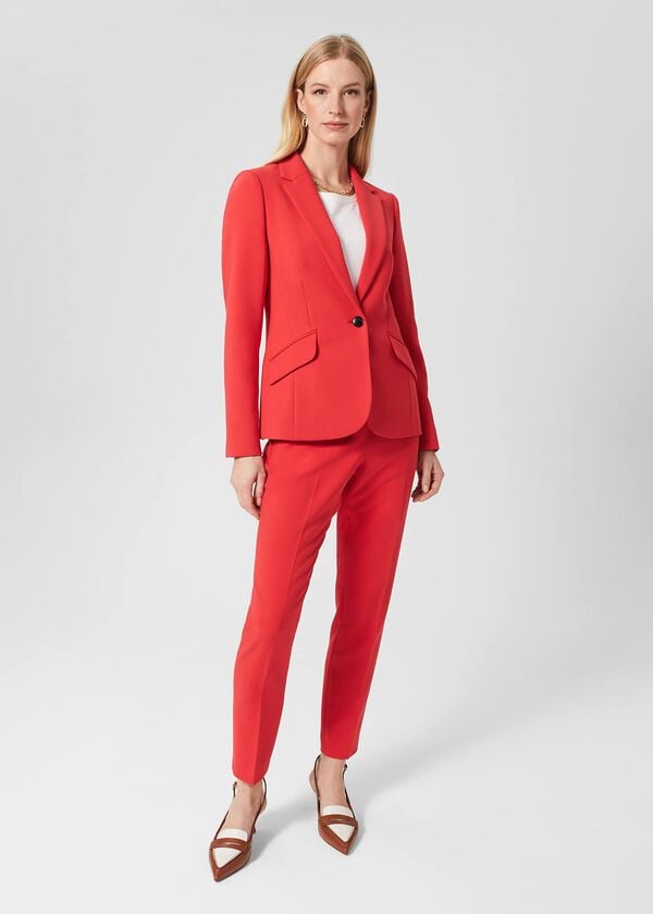 hobbs Petite Suki Jacket Flame Red