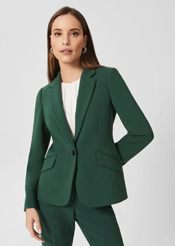 hobbs Petite Suki Jacket Rich Sage Green