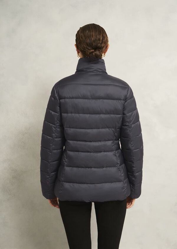 Hobbs Petite Tana Puffer Charcoal
