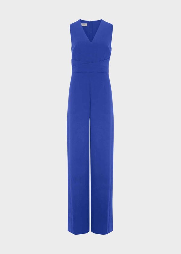 Hobbs Priscilla Jumpsuit Cobalt Blue