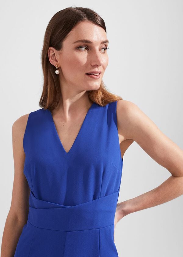 Hobbs Priscilla Jumpsuit Cobalt Blue