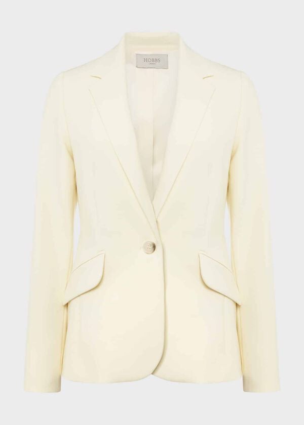 Hobbs Rachael Jacket Pale Yellow