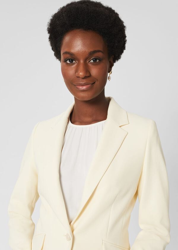 Hobbs Rachael Jacket Pale Yellow