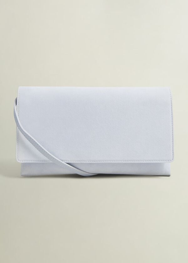 hobbs Renata Clutch Pale Blue