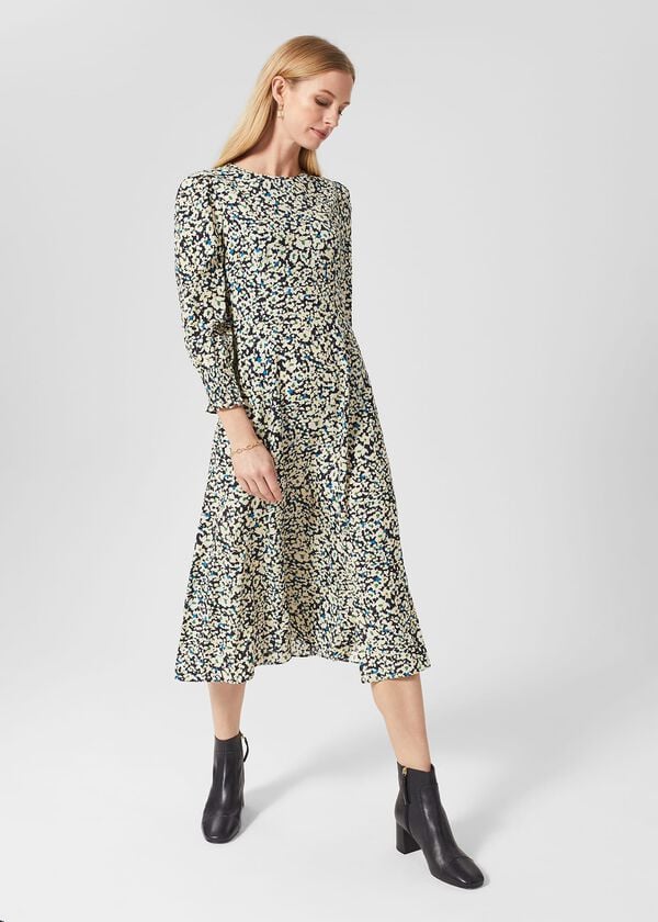 hobbs Renata Tea Dress Multi