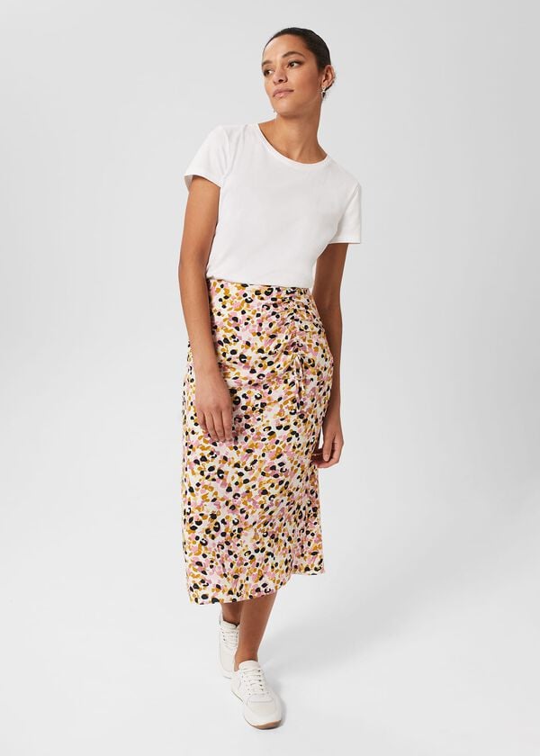 hobbs Rhiannon Skirt Ivory Multi