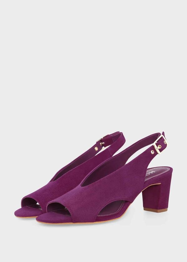 Hobbs Riley Sandal Magenta Purple