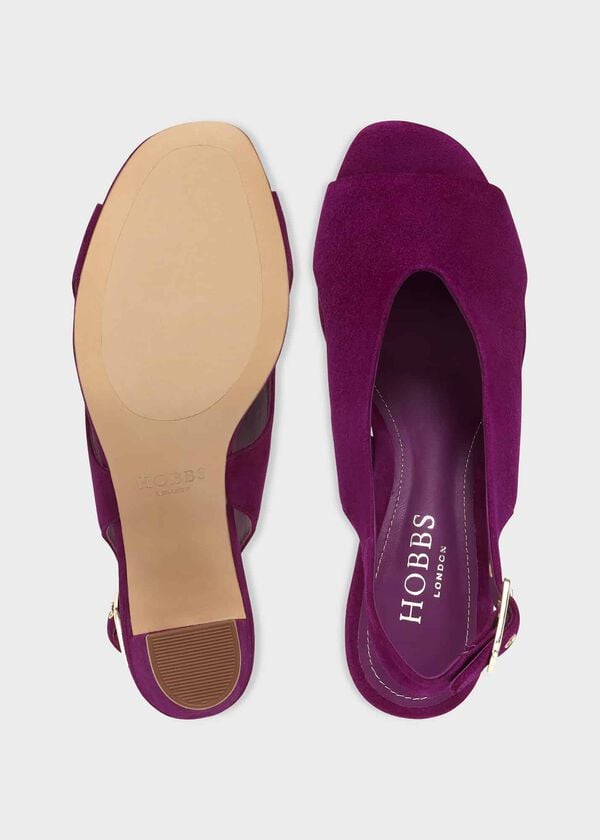 Hobbs Riley Sandal Magenta Purple