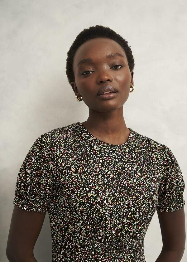 Hobbs Rima Jersey Dress Multi