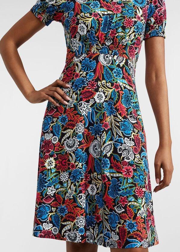 Hobbs Rima Jersey Dress Multi
