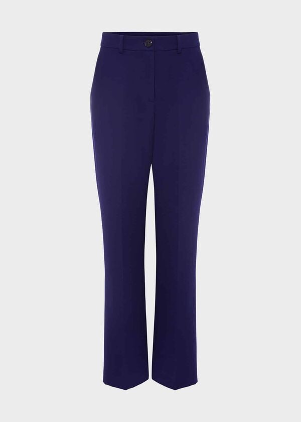 Hobbs Romy Trousers Rich Navy Blue
