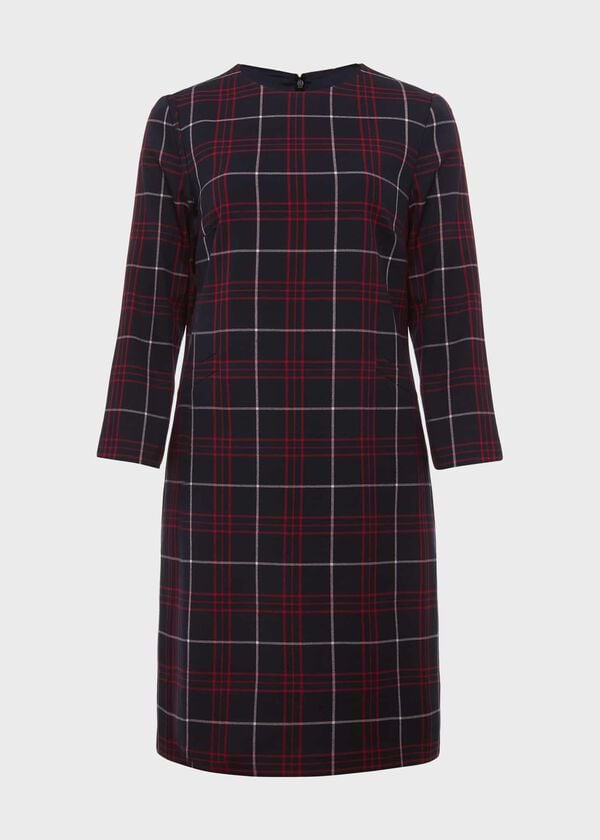 Hobbs Rosalia Dress Navy Multi