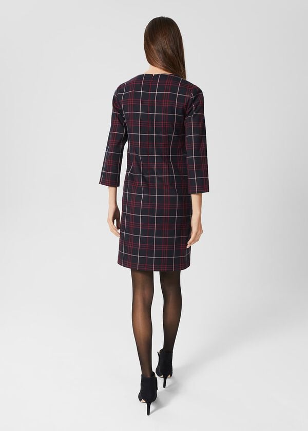 Hobbs Rosalia Dress Navy Multi