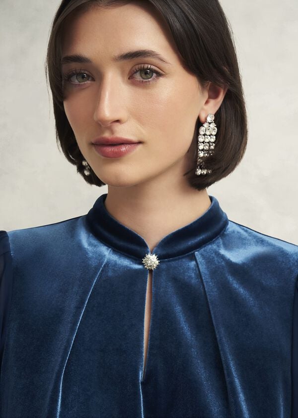 Hobbs Rosalie Top Riverside Blue