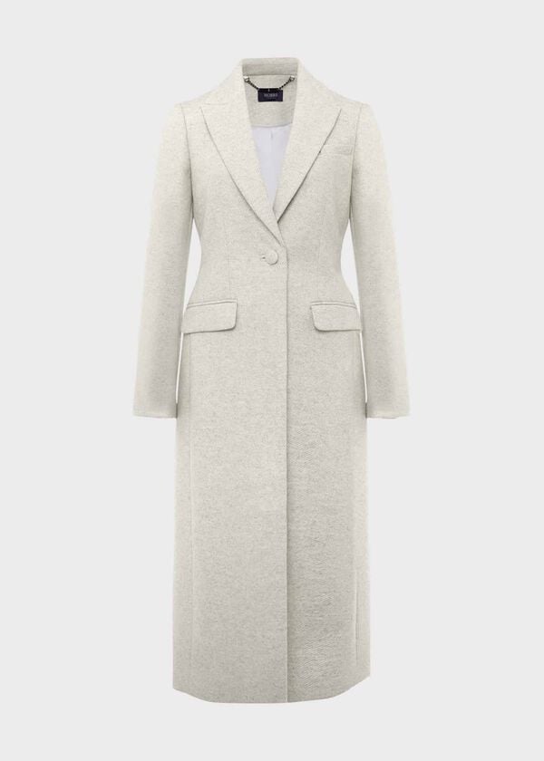 Hobbs Rosario Coat Light Grey