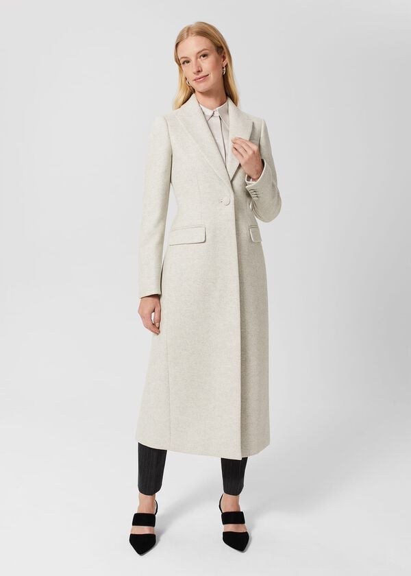 hobbs Rosario Coat Light Grey