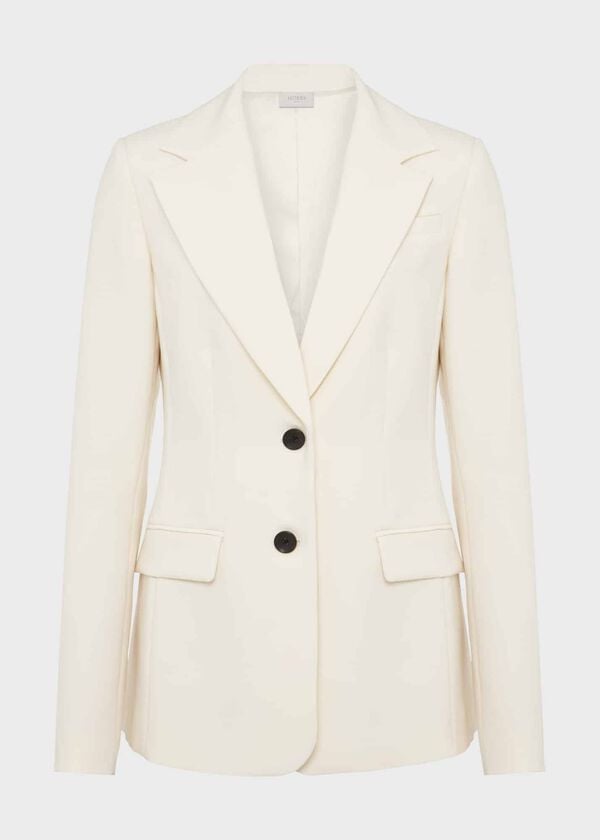 Hobbs Rosette Jacket Buttercream