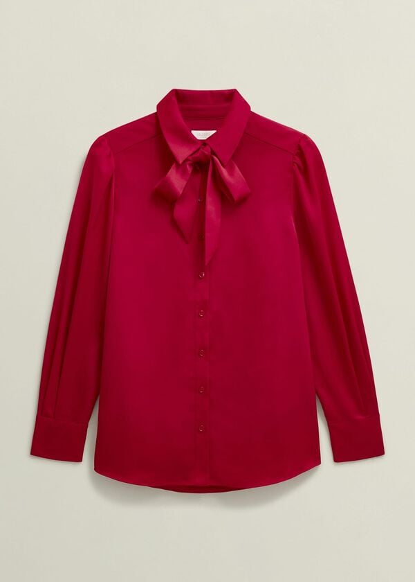Hobbs Ruby Blouse Red