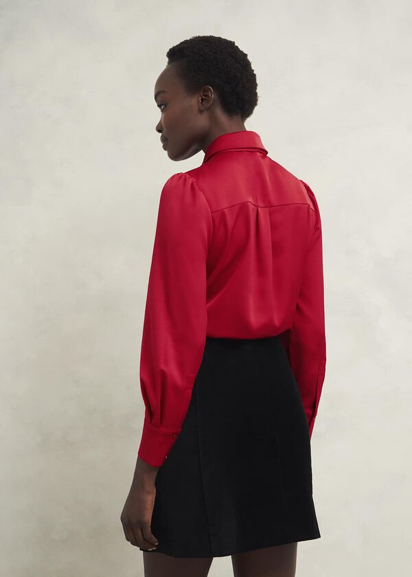 Hobbs Ruby Blouse Red