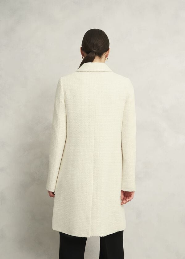 Hobbs Saffie Coat Ivory