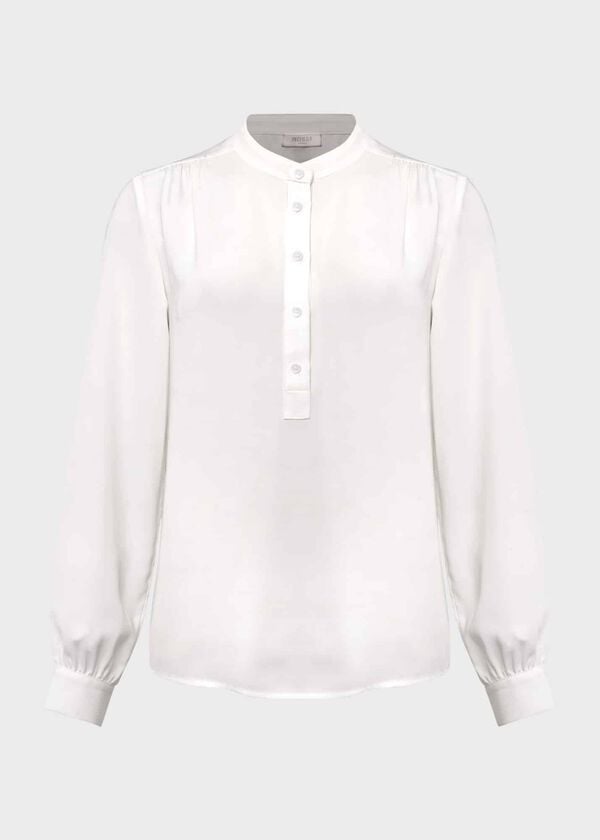Hobbs Safi Blouse Ivory