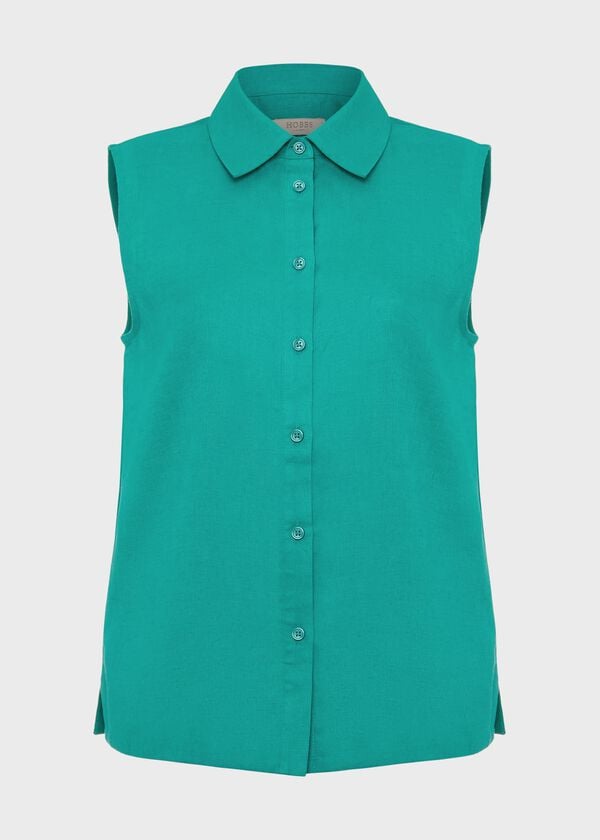 Hobbs Salem Top Aruba Green