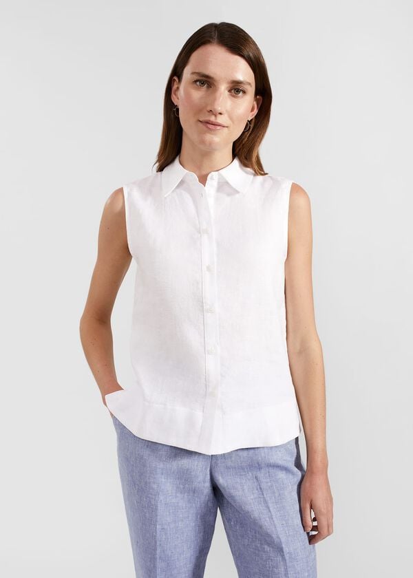 hobbs Salem Top White