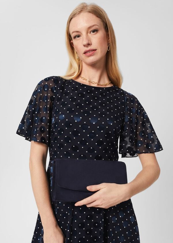 Hobbs Sarah Clutch Midnight