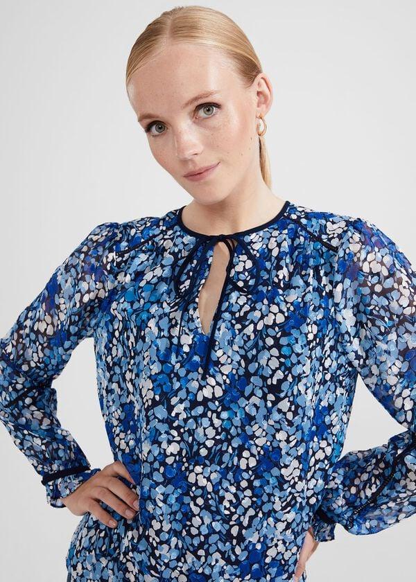 Hobbs Sasha Top Blue Multi