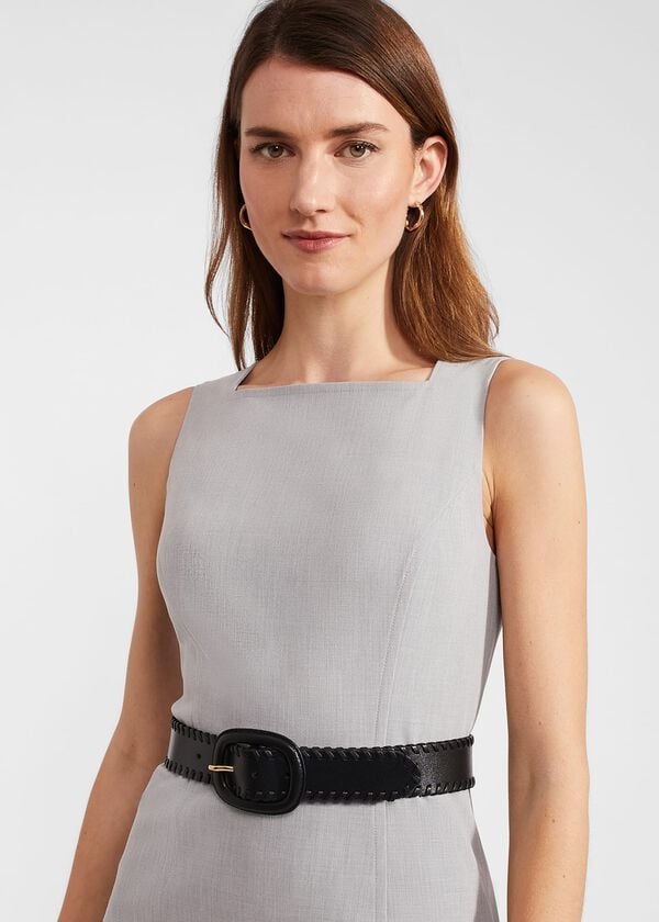 Hobbs Savannah Leather Belt Black