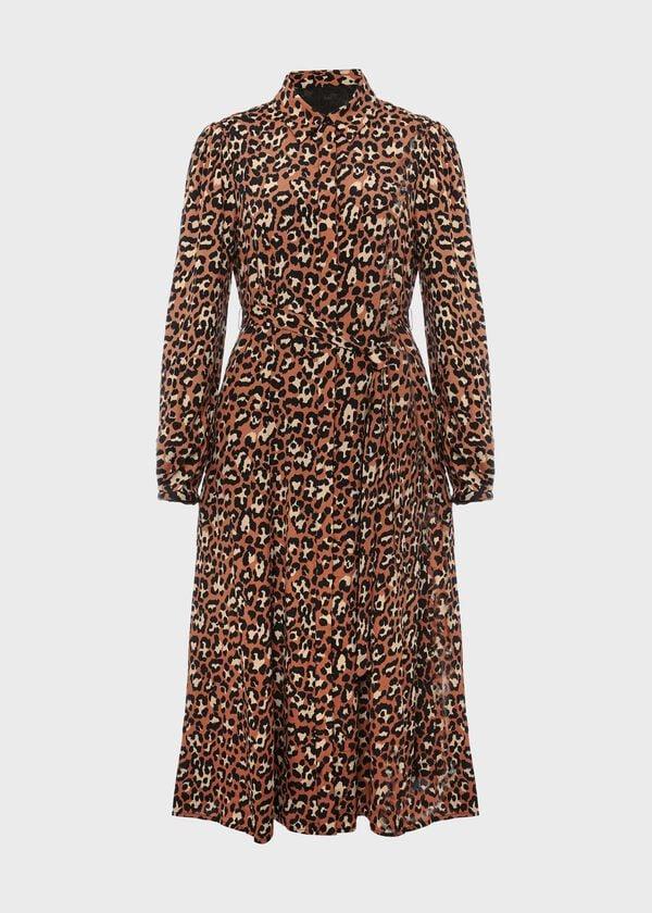 Hobbs Savannah Shirt Dress Vicuna Camel