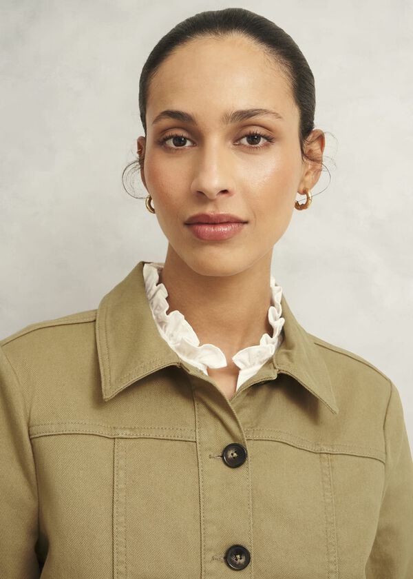 Hobbs Selborne Jacket Fawn Beige