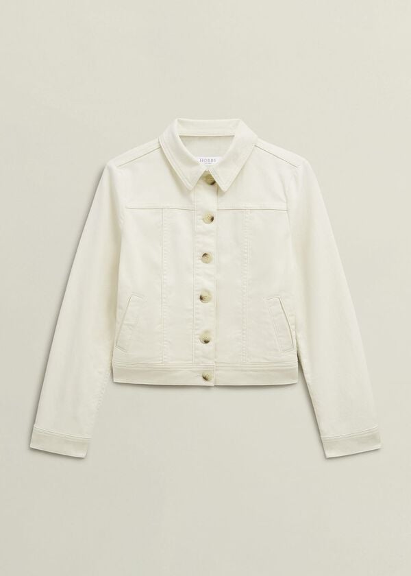 Hobbs Selborne Jacket Milky White