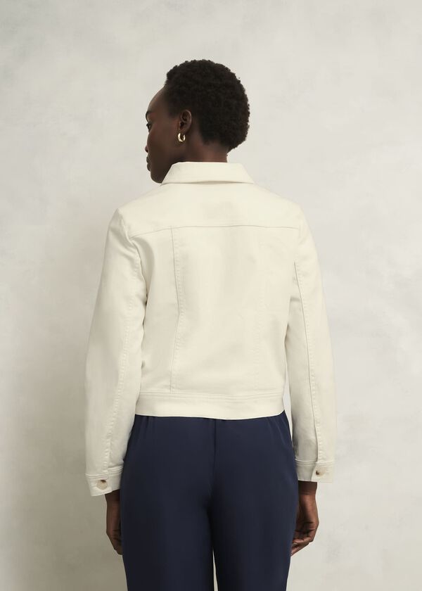 Hobbs Selborne Jacket Milky White