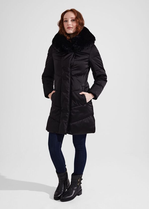 hobbs Serena Puffer Black