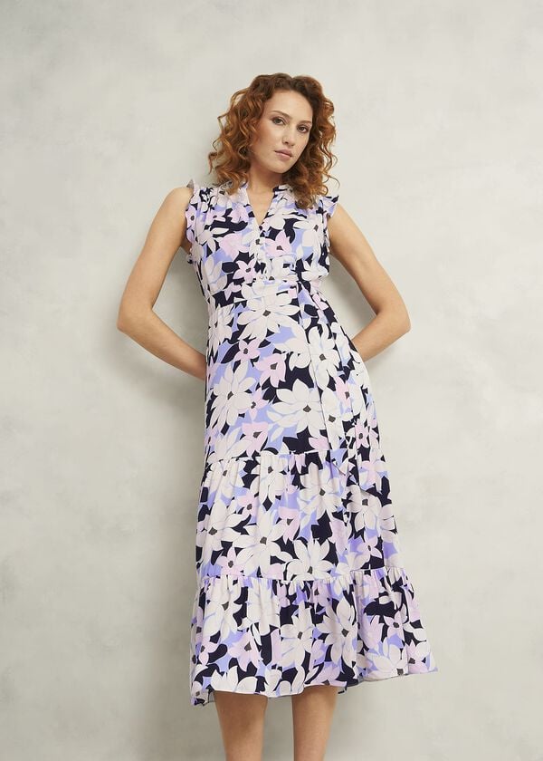 Hobbs Shauna Dress Multi