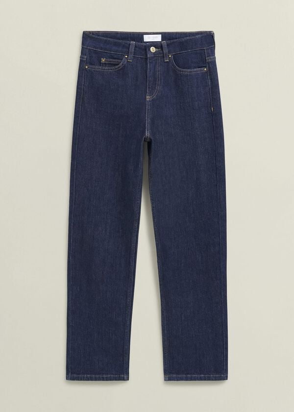 Hobbs Shea Straight Jeans Indigo