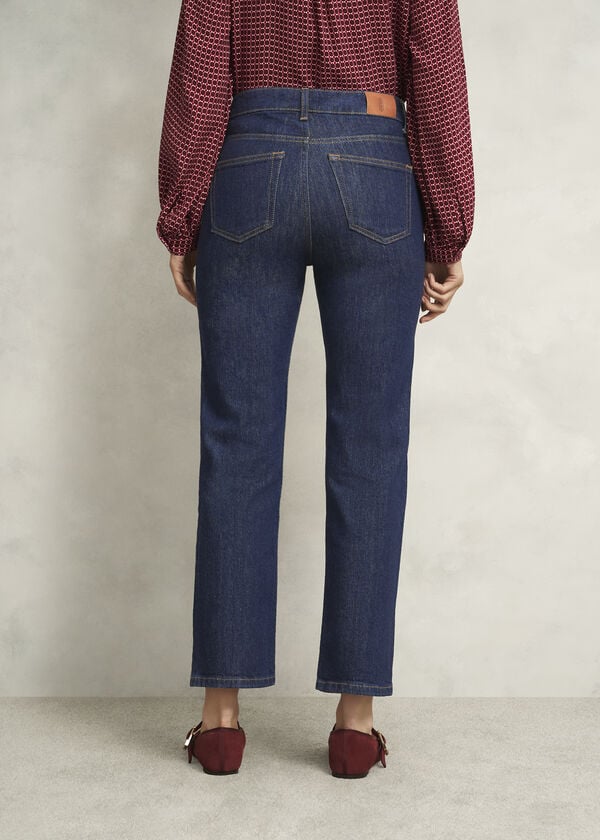 Hobbs Shea Straight Jeans Indigo