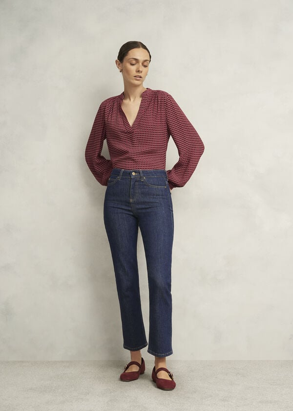 hobbs Shea Straight Jeans Indigo