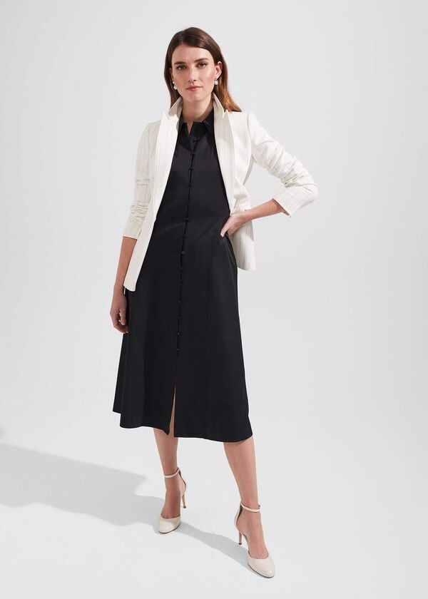 hobbs Sherry Blazer Ivory Grey