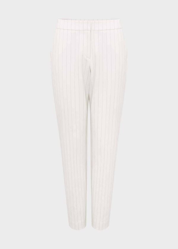 Hobbs Sherry Trousers Ivory Grey
