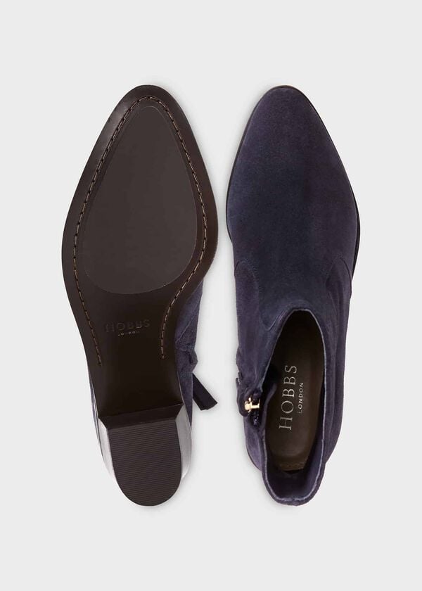 Hobbs Shona Ankle Boots Navy