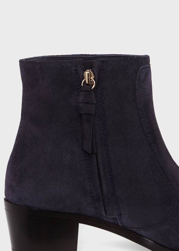 Hobbs Shona Ankle Boots Navy